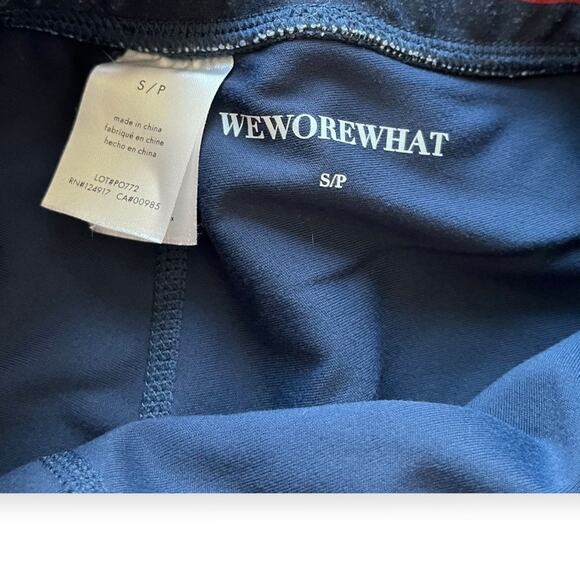 WeWoreWhat Tennis Skirt Navy Size S - Picture 4 of 5